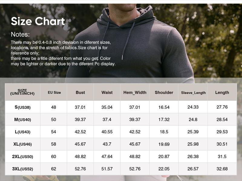Mens Fashion Hoodies Fleece Long Sleeve Athletic Sweatshirt Pullover T Shirts