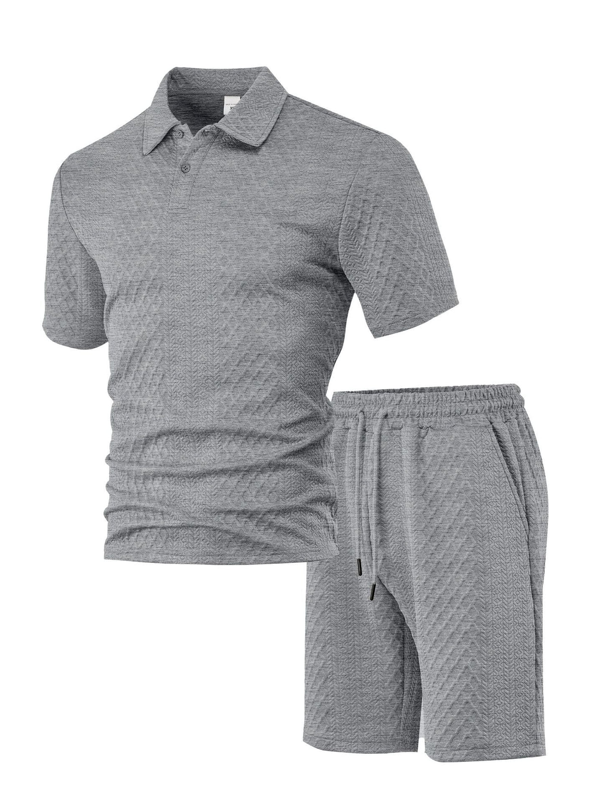 Classic Jacquard Polo Set