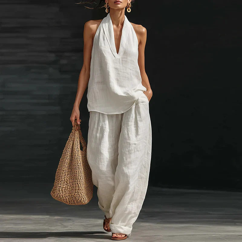 Relaxed Halter Lounge Set