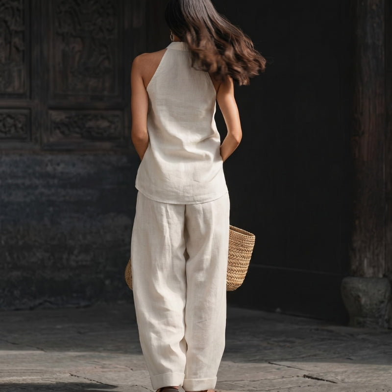 Relaxed Halter Lounge Set