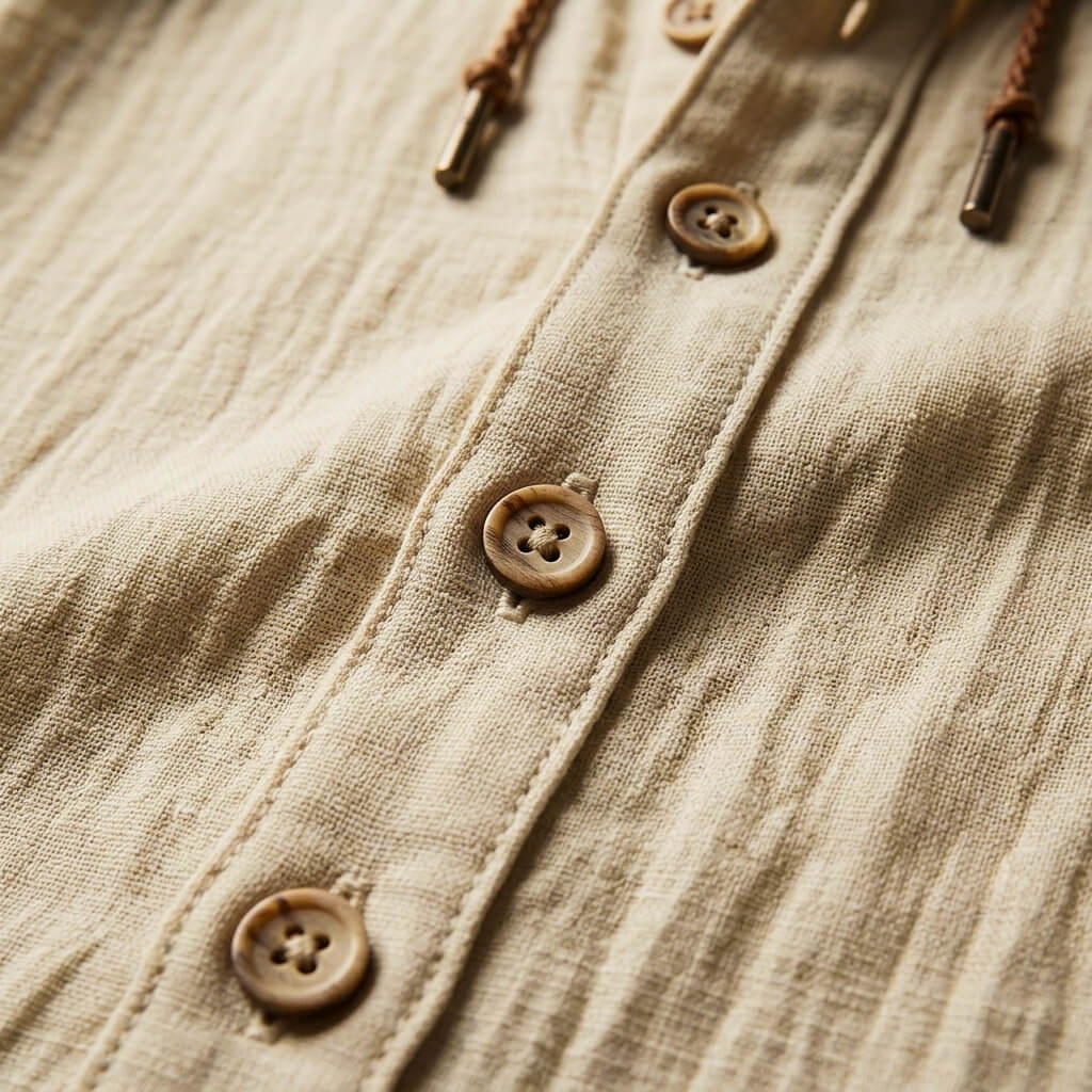 Miles Cotton Linen Hooded Jacket