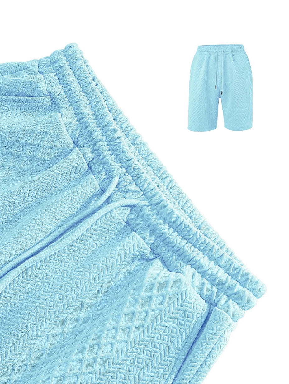 Classic Jacquard Polo Set