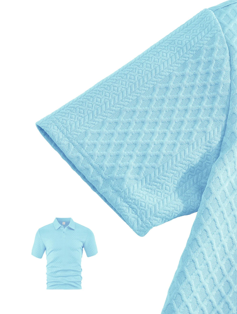 Classic Jacquard Polo Set