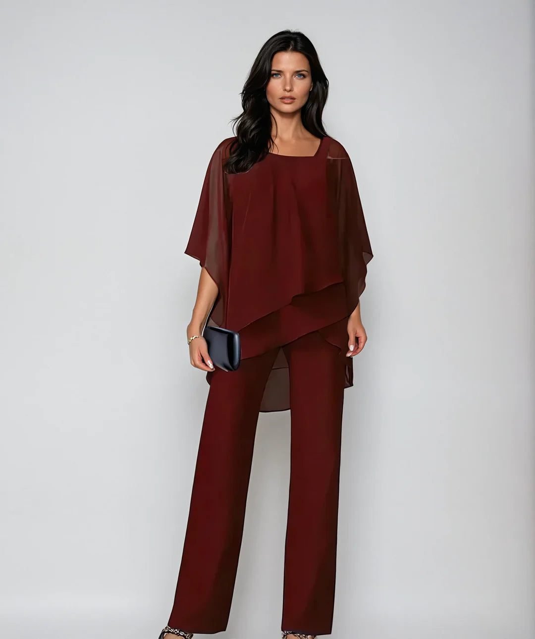 Two-piece layered set