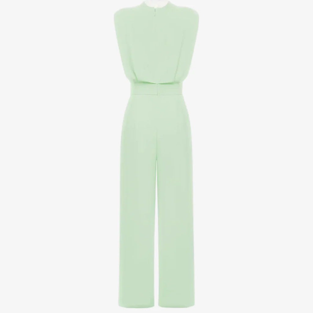 Lucille™ | Belted Wide Leg Jumpsuit