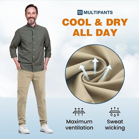 💥 MultiPants – High-Stretch, Multi-Pocket Durable Cargo Pants | Built for Movement & Everyday Utility 🎒