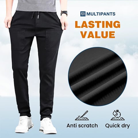 💥 MultiPants – High-Stretch, Multi-Pocket Durable Cargo Pants | Built for Movement & Everyday Utility 🎒